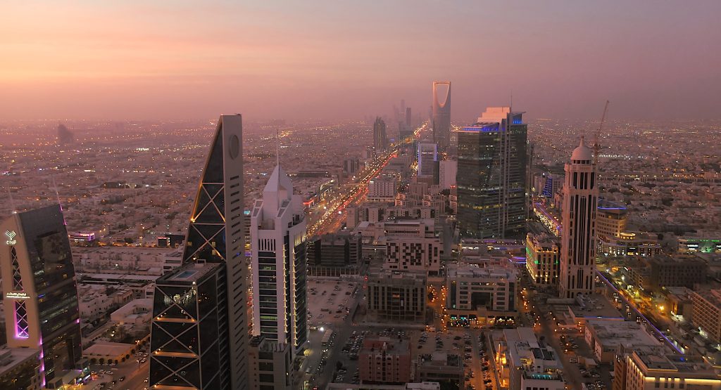 Picture of Riyadh skyline